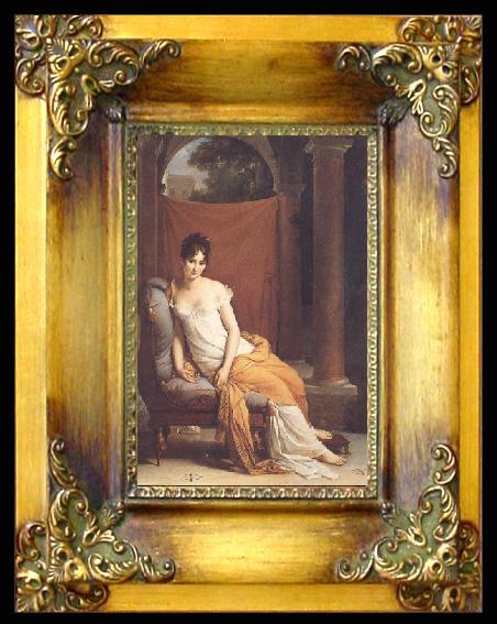 framed  Francois Gerard Madame Recamier (mk22), Ta040